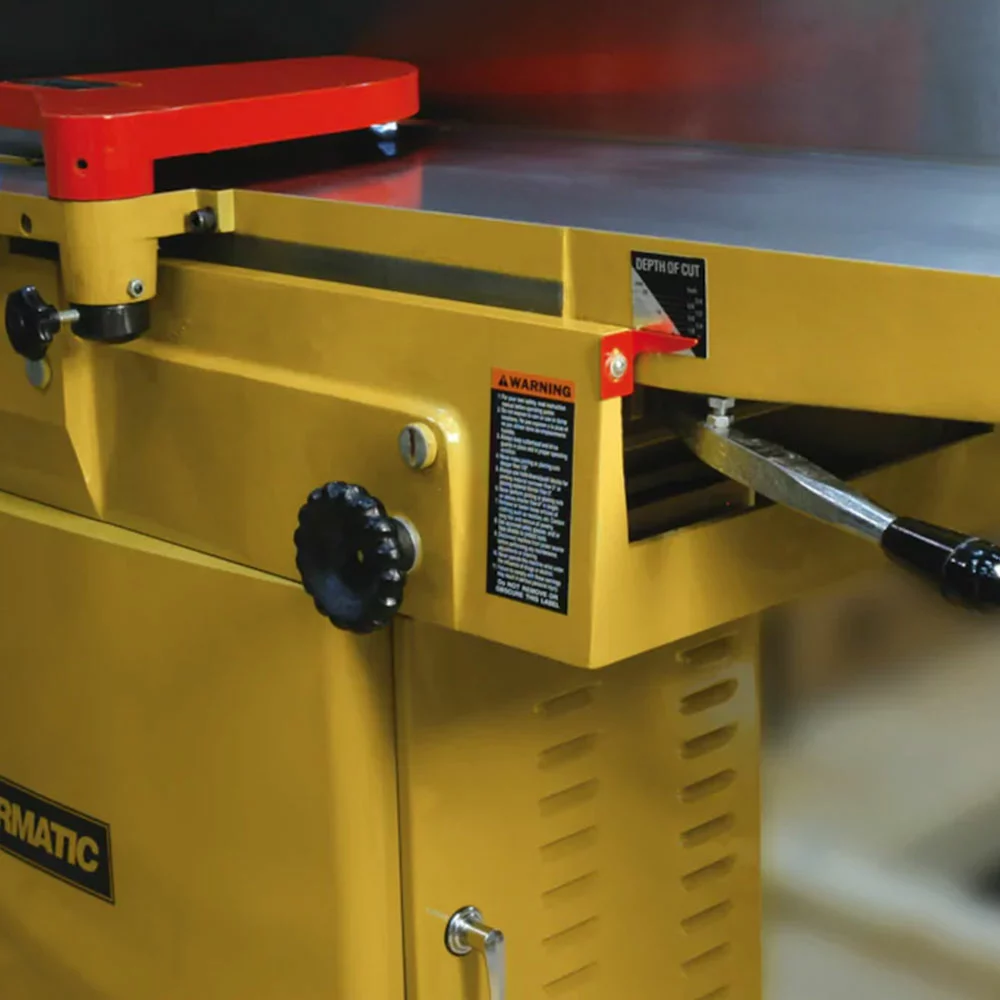 Powermatic 1791308 1285 230V/460V 3 HP 3 Phase 12" Jointer Helical Head 4 Powermatic 1791308 1285 230V/460V 3 HP 3 Phase 12" Jointer Helical Head