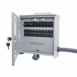 Reliance R510A 120/240V 50 Amp 10 Circuit Pro/Tran-2 Outdoor Transfer Switch Transfer Switches