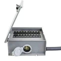 Reliance R510A 120/240V 50 Amp 10 Circuit Pro/Tran-2 Outdoor Transfer Switch Transfer Switches