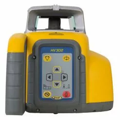 Spectra HV302-7 Contractors Self-Levling Laser Level Kit Receiver