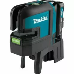 Makita SK106GDNAX 12 Volt CXT Cordless Self-Leveling 4 Point Green Laser Kit Tools & Equipment