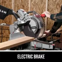 SKILSAW SPT88-02 12” Corded Worm Drive Dual Bevel Sliding Miter Saw Tools & Equipment 11 SKILSAW SPT88-02 12” Corded Worm Drive Dual Bevel Sliding Miter Saw Tools & Equipment