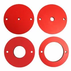 Saw Stop Power Tools SawStop RT-PIR 3-3/4 Inch Phenolic Router Plate Insert Ring Set, 4pc