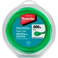 Makita T-03866 0.080" Green Twisted Trimmer Line W/ 175’ Line Length