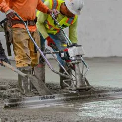 Tools & Equipment Tomahawk Power TVSA-H+TSB6-P 1.8 HP GX35 Honda Powered 6 Foot Blade Screed Tool