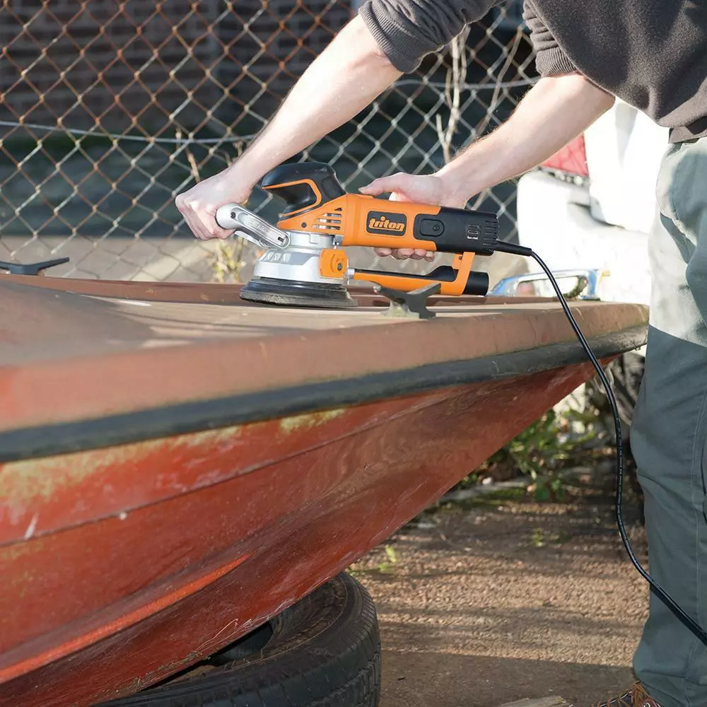 Triton TGEOS 500W 6 In Geared Orbital Sander 6 Triton TGEOS 500W 6 In Geared Orbital Sander