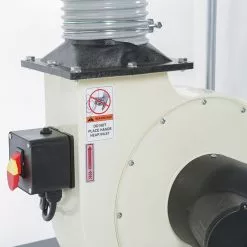 Shop Fox W1685 1-1/2 Hp 1280 Cfm Heavy Duty Steel Impeller Dust Collector