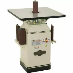 Sanders Shop Fox W1686 1 Hp Oscillating Spindle Sander Cabinet Style With Table Inserts