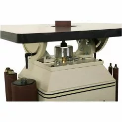 Sanders Shop Fox W1686 1 Hp Oscillating Spindle Sander Cabinet Style With Table Inserts