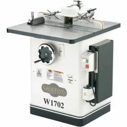 Shop Fox W1702 3 H.P. Shaper W/ 3" Spindle Travel And 5-1/2" Max Spindle Opening