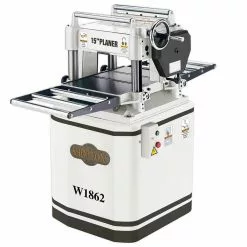 Shop Fox W1862 240 Volt 15 Inch 3 Hp Single Phase Three Knife Stationary Planer Tools & Equipment