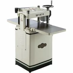 Shop Fox W1874 230V 3-HP 15'' 2-Speed Fixed-Table Planer W/ Helical Cutterhead