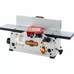 Shop Fox W1876 6" Corded Heavy Duty Benchtop Jointer W/ Spiral-Style Cutterhead