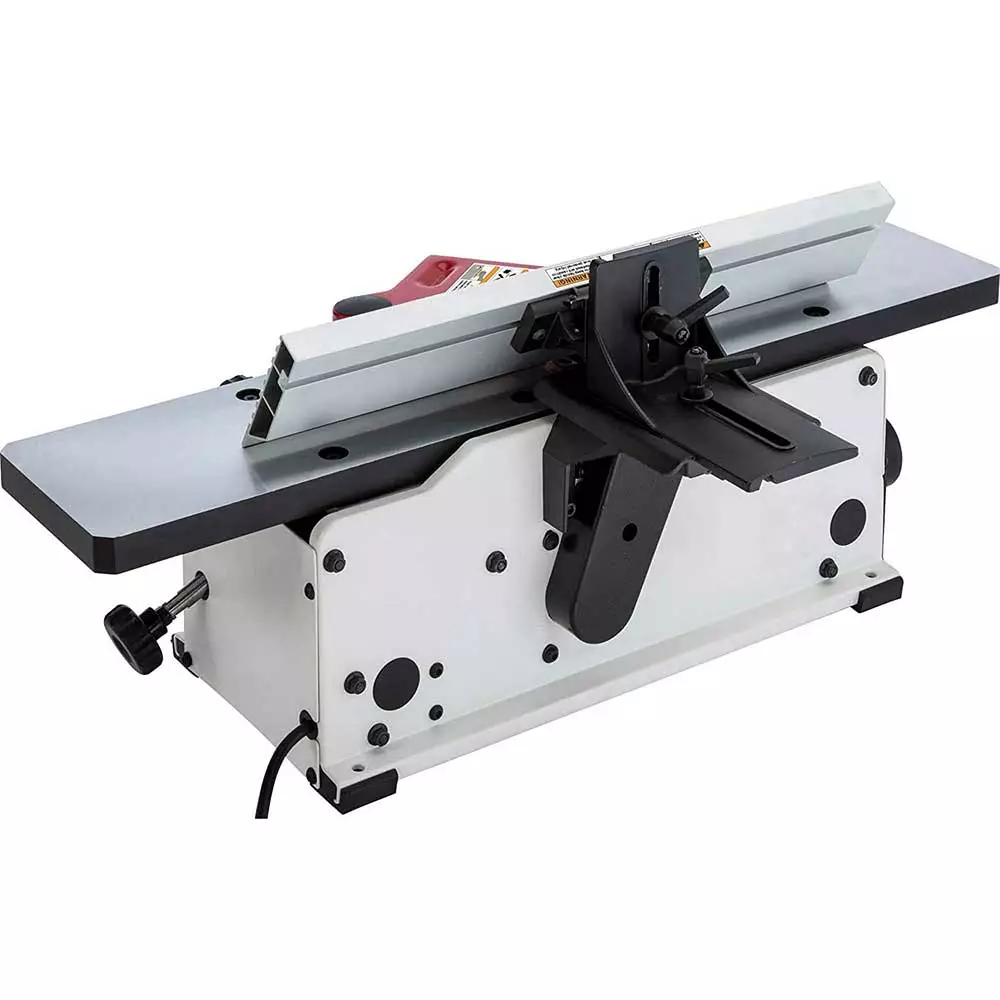 Shop Fox W1876 6" Corded Heavy Duty Benchtop Jointer W/ Spiral-Style Cutterhead 6 Shop Fox W1876 6" Corded Heavy Duty Benchtop Jointer W/ Spiral-Style Cutterhead