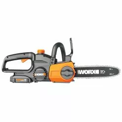 Lawn & Outdoor Power WORX WG322 20-Volt 10-Inch PowerShare Cordless Auto-Tension Oil Tank Chainsaw 6 Lawn & Outdoor Power WORX WG322 20-Volt 10-Inch PowerShare Cordless Auto-Tension Oil Tank Chainsaw