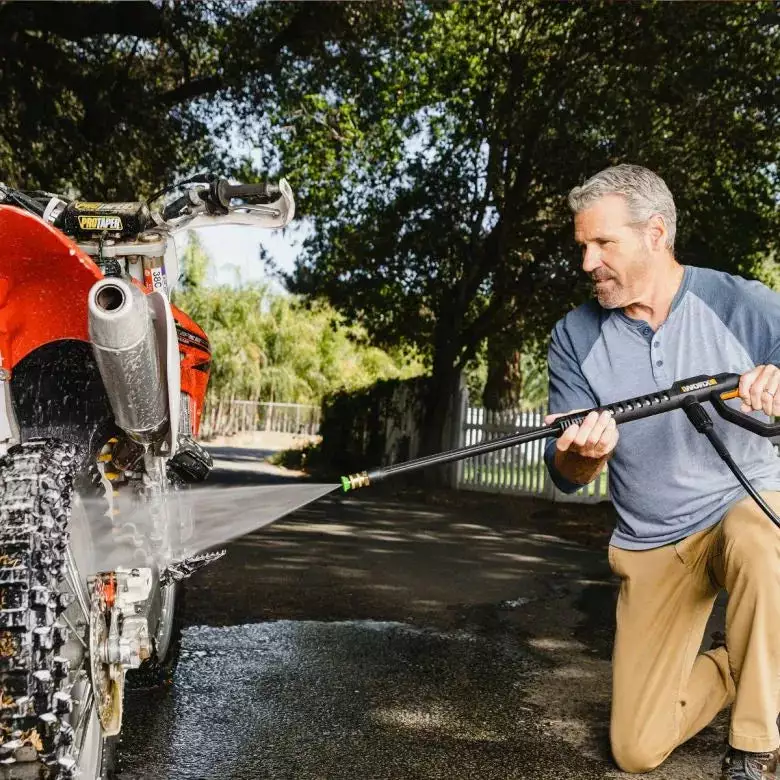 Lawn & Outdoor Power WORX WG606 13 AMP 1900 PSI Compact Lightweight Electric Pressure W/ 1.2 GPM 7 Lawn & Outdoor Power WORX WG606 13 AMP 1900 PSI Compact Lightweight Electric Pressure W/ 1.2 GPM