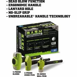 Tools & Equipment WILTON 11111 B.A.S.H Mechanics Hammer Kit W/ 20412, 33214, 30216
