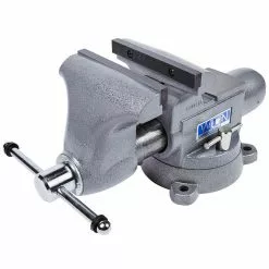 Wilton 28808 8-Inch Heavy Duty Versatile Jaw Round Tradesman Vise