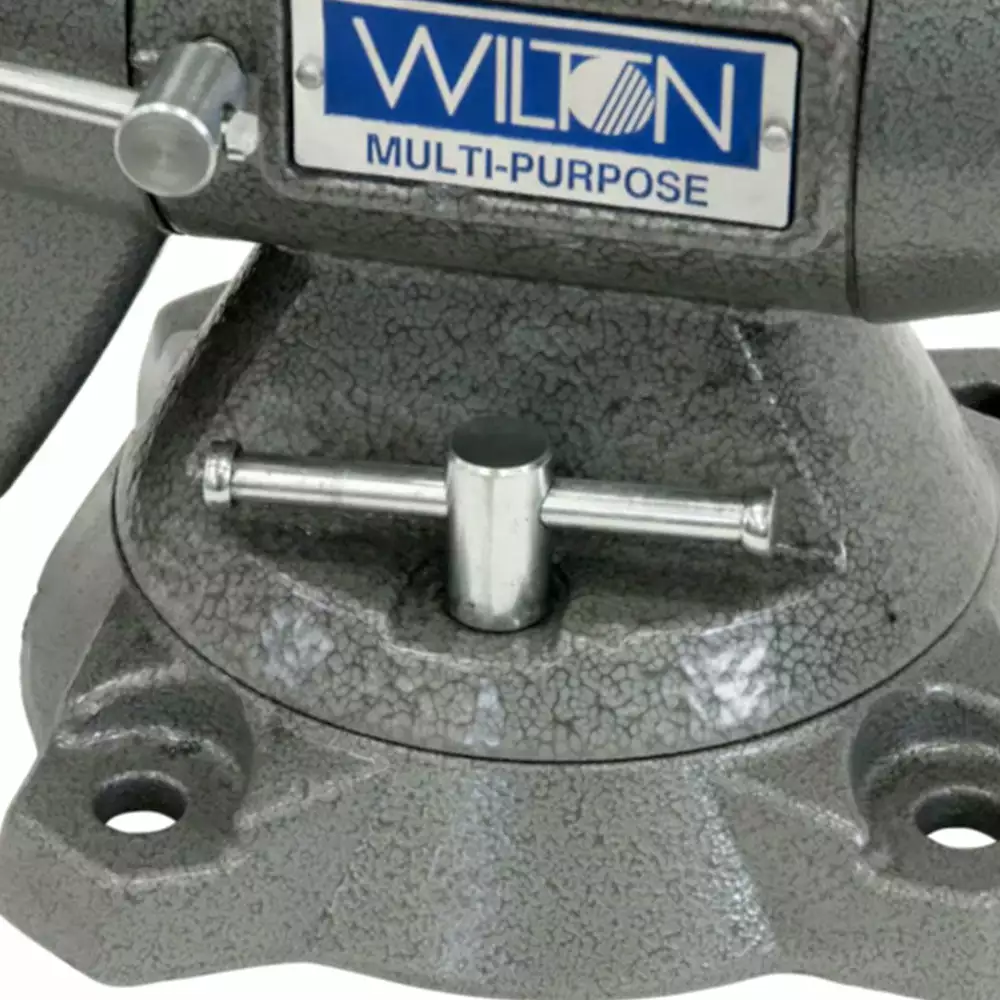 Wilton 28824 5.5" Jaw Heavy Duty Multi-Purpose Vise W/ Rotating Head Base 12 Wilton 28824 5.5" Jaw Heavy Duty Multi-Purpose Vise W/ Rotating Head Base