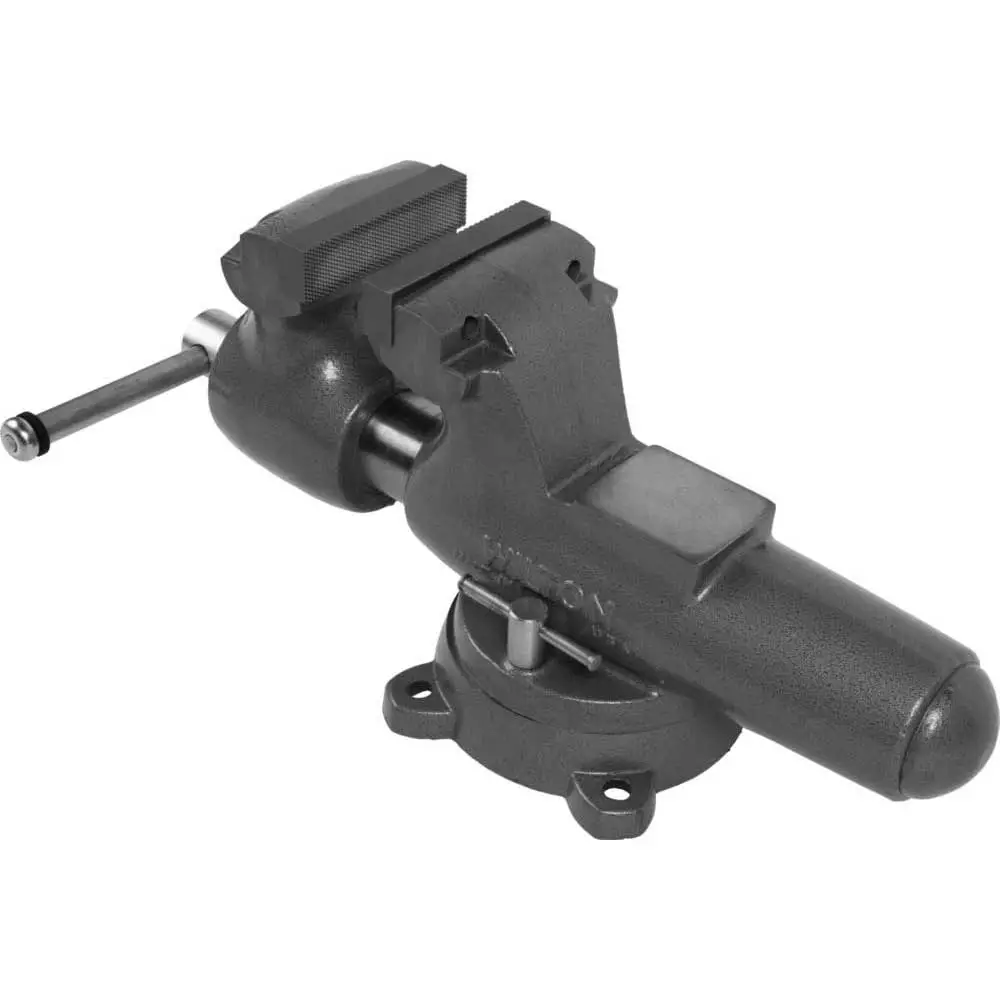 Wilton 28833 6" Machanist Durable Jaw Round Channel Vise W/ Swivel Base 4 Wilton 28833 6" Machanist Durable Jaw Round Channel Vise W/ Swivel Base
