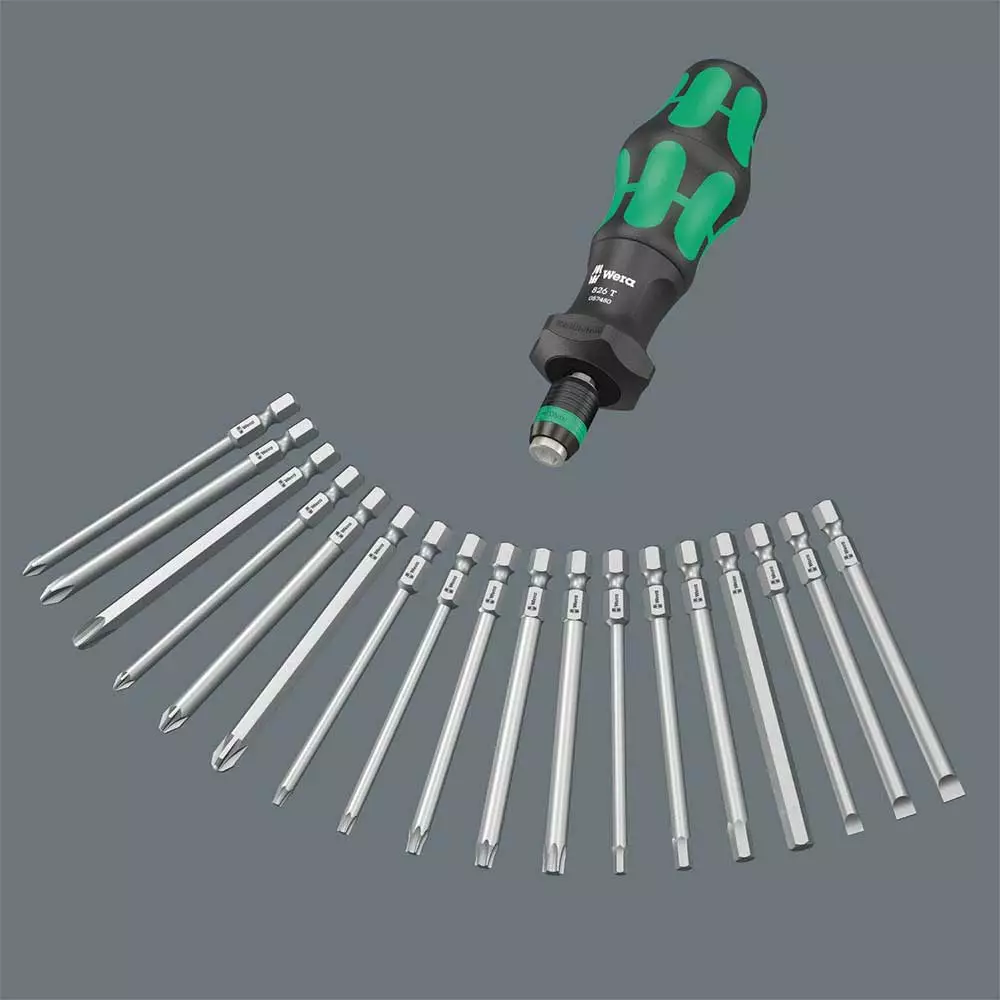 Wera 05057483001 Kraftform Kompakt Turbo Imperial Screwdriver Set - 19 PC 9 Wera 05057483001 Kraftform Kompakt Turbo Imperial Screwdriver Set - 19 PC