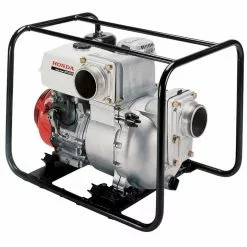 Honda WT40 4" 433-Gpm Full Frame Isolation Mounted Trash Pump - Scratch And Dent
