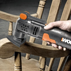 WORX WX679L.1 Oscillating Multi Tool W/ Universal Fit System 29 Accessories