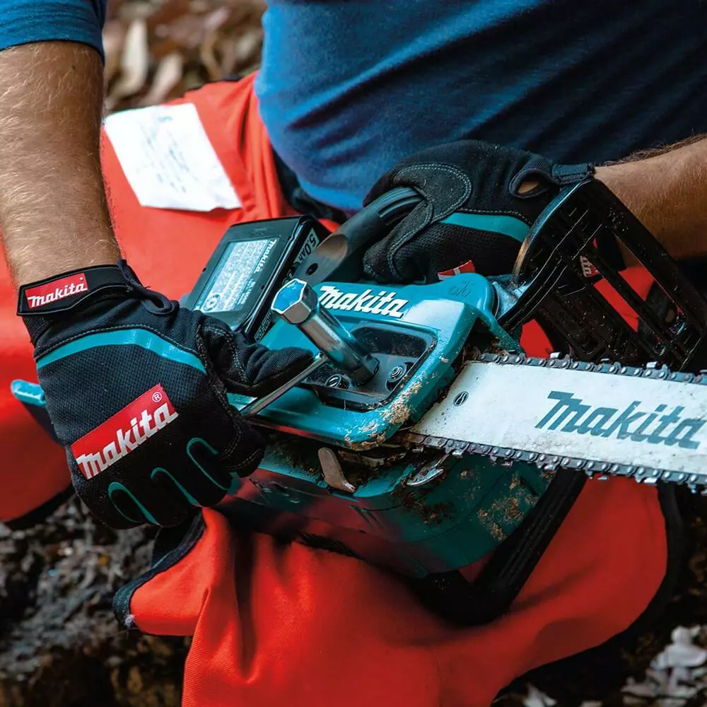 Lawn & Outdoor Power Makita XCU07PT 36 Volt X2 14 Inch 5.0Ah Cordless Chainsaw Kit W/ 2 Batteries 7 Lawn & Outdoor Power Makita XCU07PT 36 Volt X2 14 Inch 5.0Ah Cordless Chainsaw Kit W/ 2 Batteries