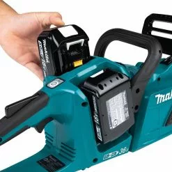 Lawn & Outdoor Power Makita XCU07PT 36 Volt X2 14 Inch 5.0Ah Cordless Chainsaw Kit W/ 2 Batteries 16 Lawn & Outdoor Power Makita XCU07PT 36 Volt X2 14 Inch 5.0Ah Cordless Chainsaw Kit W/ 2 Batteries