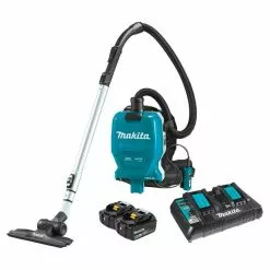 Makita XCV09PT 18 Volt LXT (36 Volt) 1/2 Gallon Backpack Dry Vacuum Kit