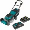 Makita XML07PT1 18V X2 36V LXT 21" Walk Behind Lawn Mower W/ 4 Batteries Lawn & Outdoor Power