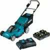 Makita XML10CT1 36V (18V X2) LXT 21" Cordless Walk Behind Lawn Mower Kit (5.0AH) Lawn & Outdoor Power