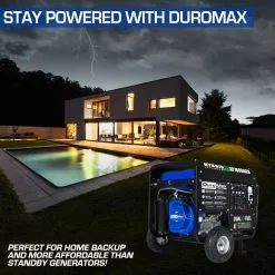 DuroMax XP10000EH 10,000 Watt Portable Dual Fuel Gas Propane Generator