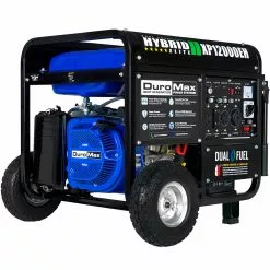 DuroMax XP12000EH 12,000 Watt Portable Dual Fuel Gas Propane Generator Dual Fuel Generators