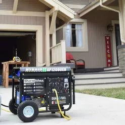 DuroMax XP12000EH 12,000 Watt Portable Dual Fuel Gas Propane Generator Dual Fuel Generators