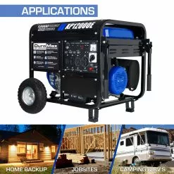 DuroMax XP12000E 12,000 Watt Portable Gas Powered Generator Gasoline Generators