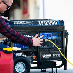 DuroMax XP12000X 12,000 Watt Gasoline Portable Generator W/ CO Alert Gasoline Generators