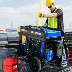 DuroMax XP15000E 15,000 Watt Portable Gas Powered Generator