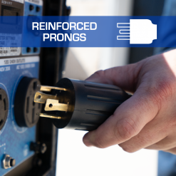 DuroMax XP3050GC 30-Amp 50-Foot 10-Gauge L14-30 Heavy Duty Generator Power Cord For Home Power Backup, Black 13 DuroMax XP3050GC 30-Amp 50-Foot 10-Gauge L14-30 Heavy Duty Generator Power Cord For Home Power Backup, Black