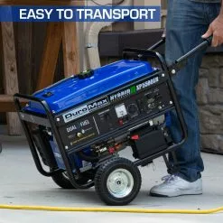 DuroMax XP5500EH 5,500 Watt Portable Dual Fuel Gas Propane Powered Generator