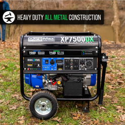 DuroMax XP7500DX 7,500 Watt Dual Fuel Gas Propane Portable Generator W/ CO Alert Dual Fuel Generators 22 DuroMax XP7500DX 7,500 Watt Dual Fuel Gas Propane Portable Generator W/ CO Alert Dual Fuel Generators