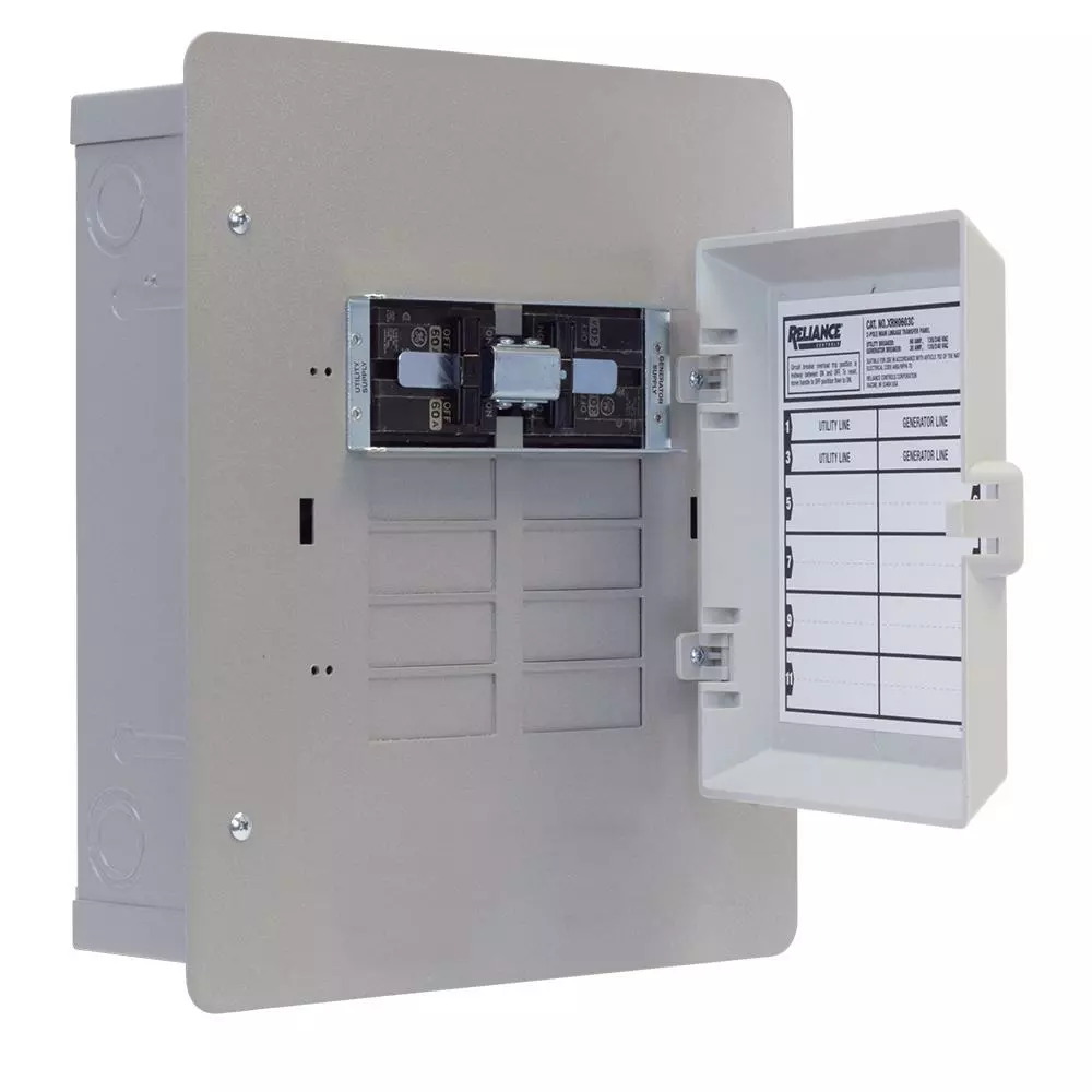 Reliance XRH0303D 30 Amp 6/12 Circuit Panel/Link Utility Transfer Panel 3 Reliance XRH0303D 30 Amp 6/12 Circuit Panel/Link Utility Transfer Panel