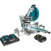 Makita XSL07PT 18 Volts X2 LXT Brushless Cordless Dual Miter Saw With Laser Kit
