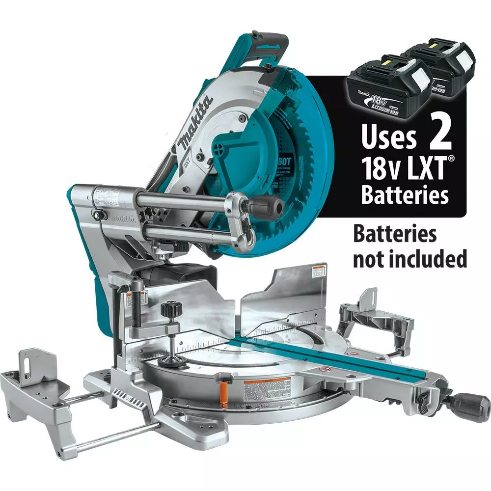Makita XSL07Z 18 Volts X2 LXT Brushless Dual Miter Saw With Laser, Tool Only Tools & Equipment 4 Makita XSL07Z 18 Volts X2 LXT Brushless Dual Miter Saw With Laser, Tool Only Tools & Equipment