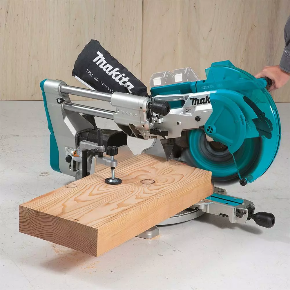 Makita XSL07Z 18 Volts X2 LXT Brushless Dual Miter Saw With Laser, Tool Only Tools & Equipment 5 Makita XSL07Z 18 Volts X2 LXT Brushless Dual Miter Saw With Laser, Tool Only Tools & Equipment