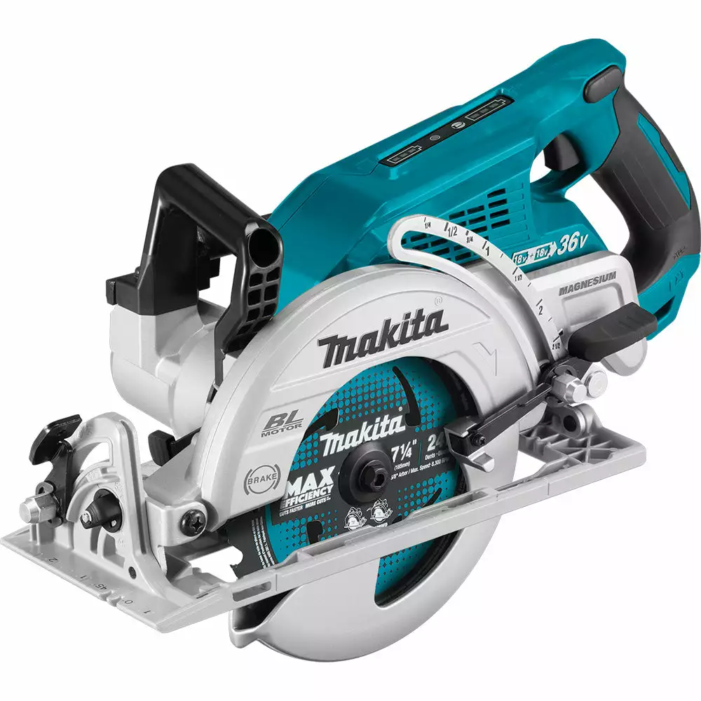 Makita XSR01PT 36-Volt 7-1/4-Inch X2 LXT Cordless Rear Handle Circular Saw Kit 5 Makita XSR01PT 36-Volt 7-1/4-Inch X2 LXT Cordless Rear Handle Circular Saw Kit