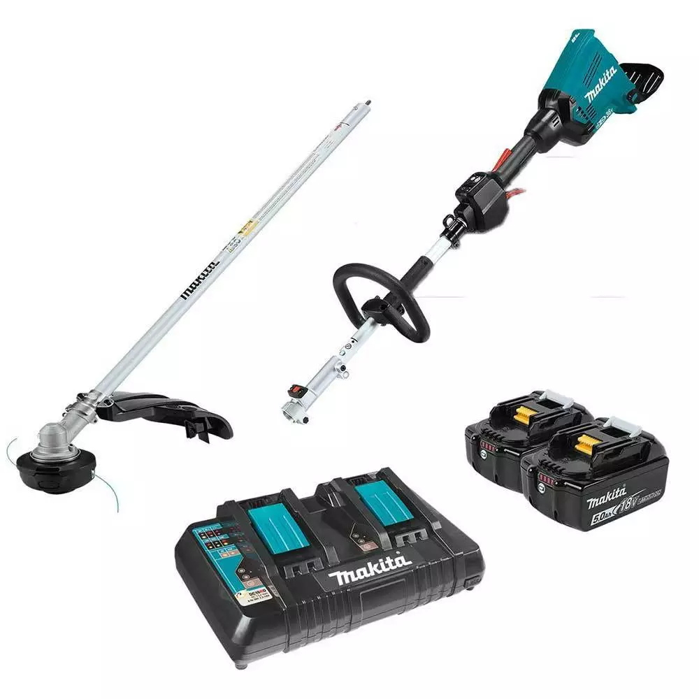 Makita XUX01M5PT 36-Volt 5.0Ah Cordless Couple Shaft Power Head Attachment Kit Lawn & Outdoor Power 3 Makita XUX01M5PT 36-Volt 5.0Ah Cordless Couple Shaft Power Head Attachment Kit Lawn & Outdoor Power
