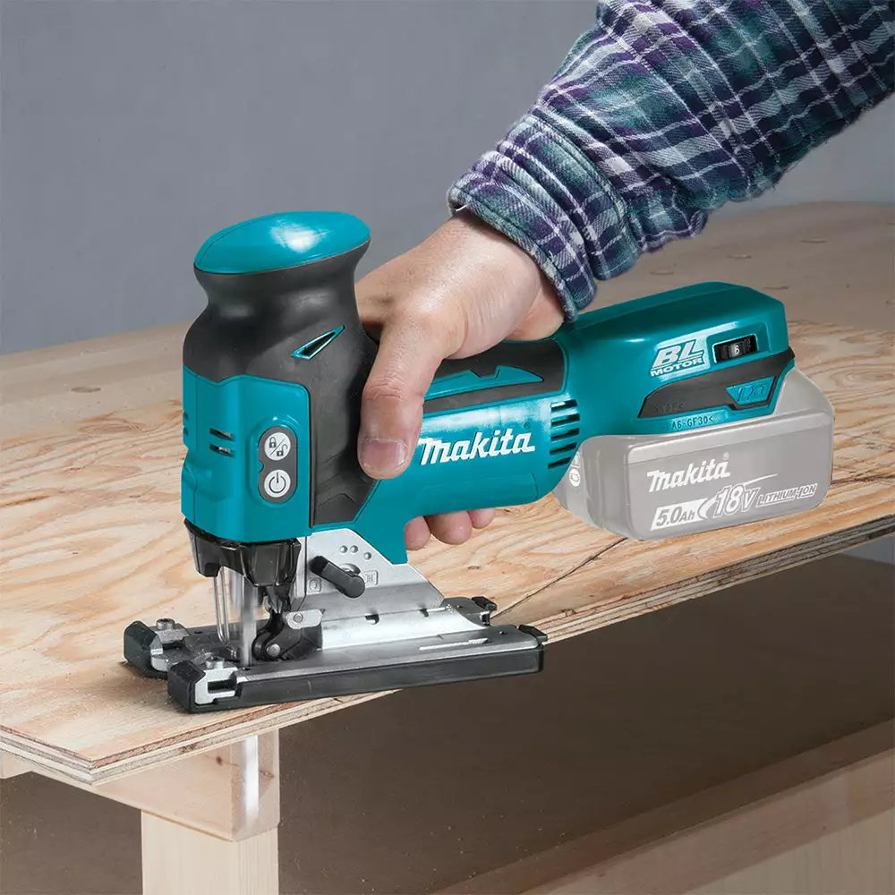 Makita XVJ01Z 18V LXT Lithium Brushless Cordless Barrel Grip Jig Saw - Bare Tool Tools & Equipment 4 Makita XVJ01Z 18V LXT Lithium Brushless Cordless Barrel Grip Jig Saw - Bare Tool Tools & Equipment