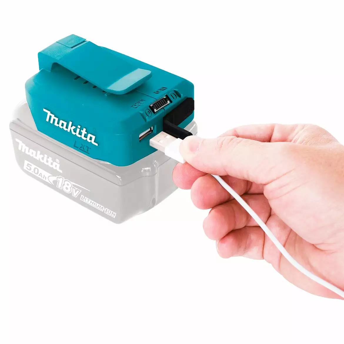 Makita ADP05 18-Volt Lithium-Ion Cordless USB Power Source - Bare Tool Tools & Equipment 5 Makita ADP05 18-Volt Lithium-Ion Cordless USB Power Source - Bare Tool Tools & Equipment