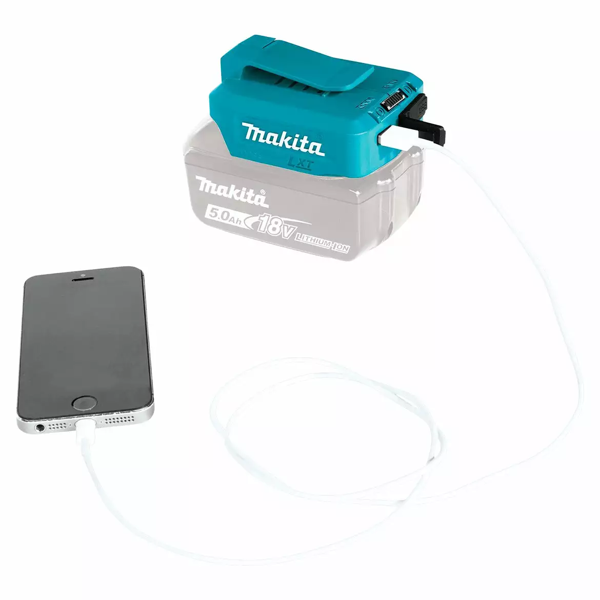 Makita ADP05 18-Volt Lithium-Ion Cordless USB Power Source - Bare Tool Tools & Equipment 6 Makita ADP05 18-Volt Lithium-Ion Cordless USB Power Source - Bare Tool Tools & Equipment